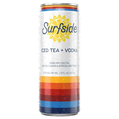 Surfside Iced Tea Vodka 700ml Can
