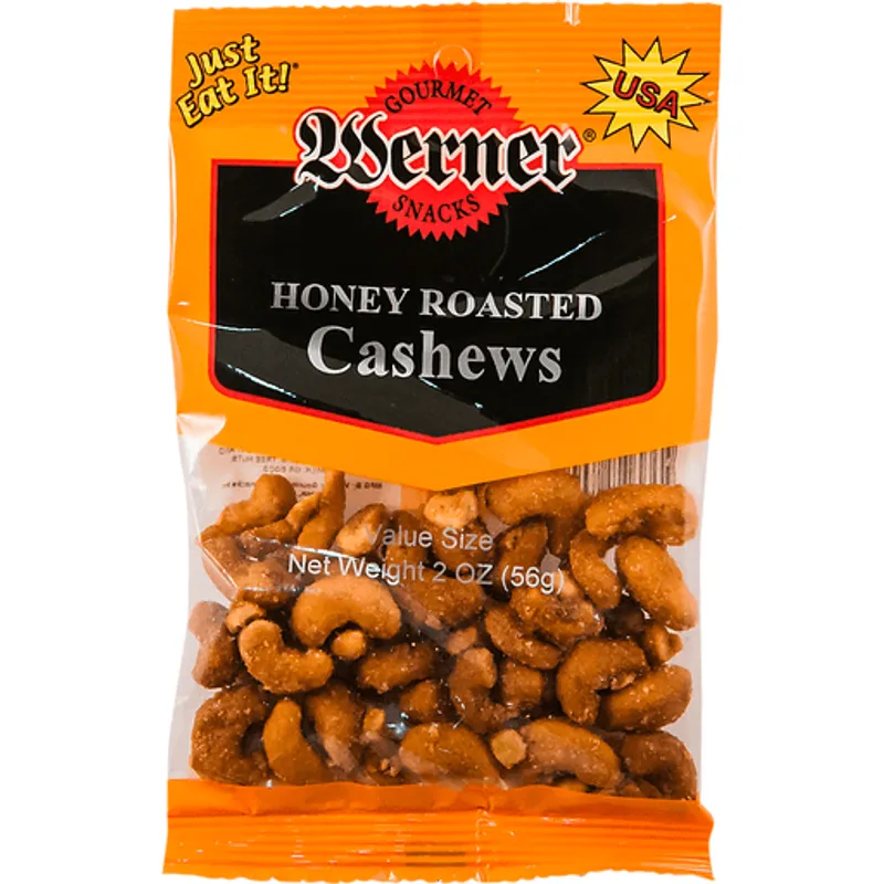 Werner Honey Roasted Cashews view 1