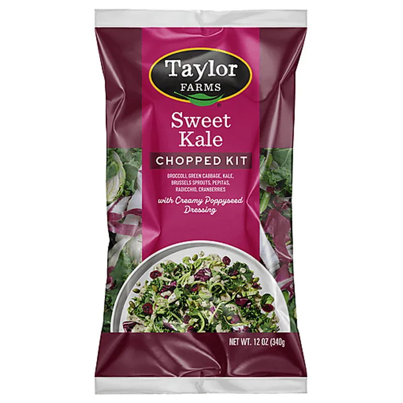 Taylor Farms Sweet Kale Chopped Salad Kit Bag view 1