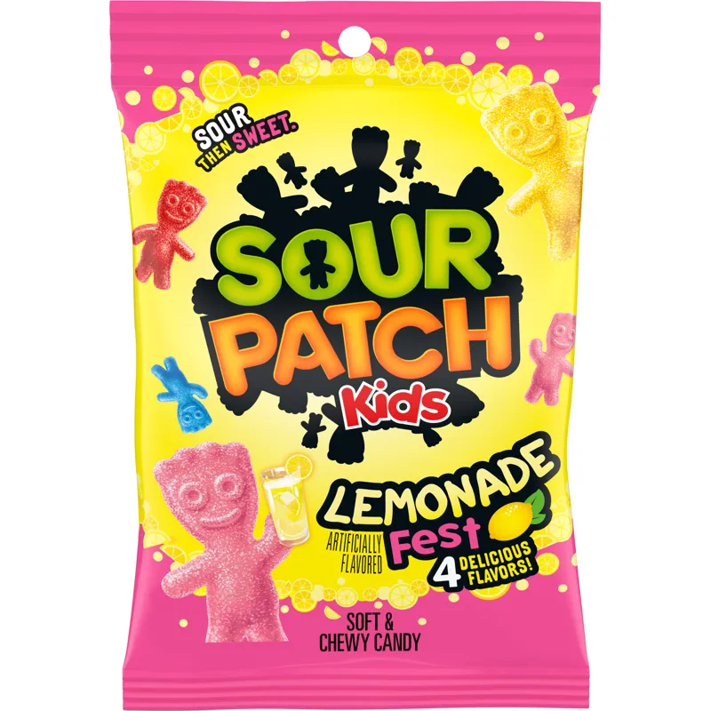 Sour Patch Kids Candy, Lemonade Fest, Soft & Chewy view 1