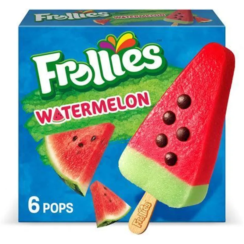 Frollies Watermelon Fruity Ice Pops view 1