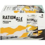 Rationale Mexican Lager Non Alcoholic 6 Pack 12oz Cans