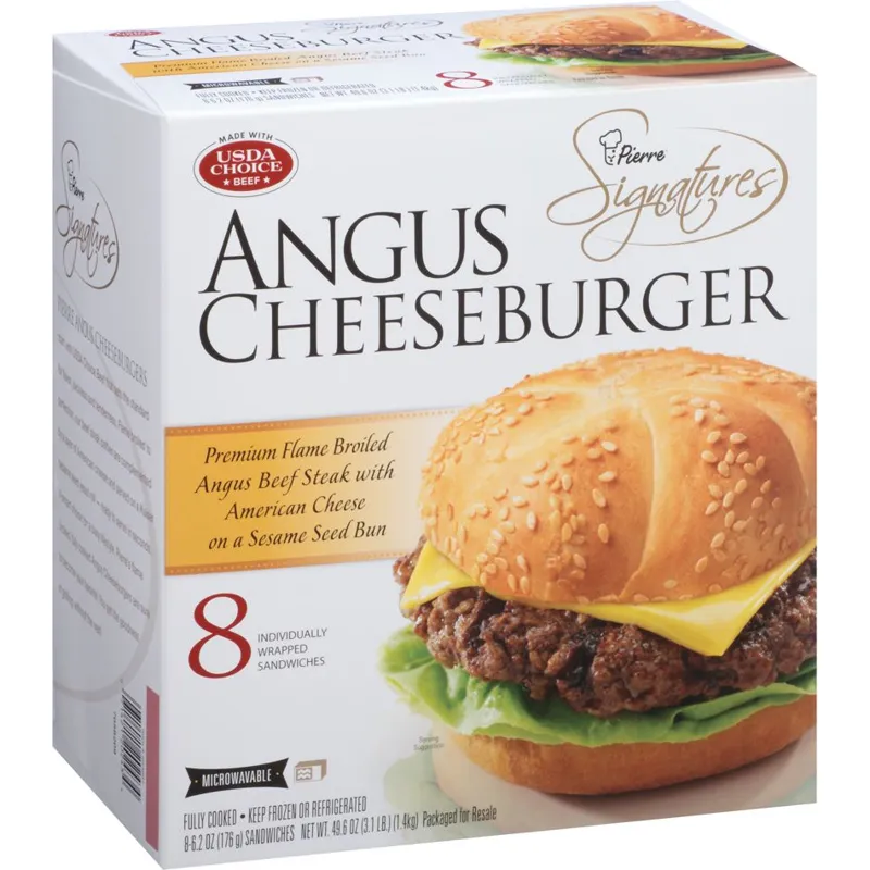 Pierre Signatures Angus Cheeseburger view 1