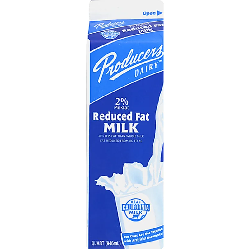 Producers Dairy 2% Reduced-Fat Milk view 1