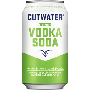 Cutwater Spirits Lime Vodka Soda
