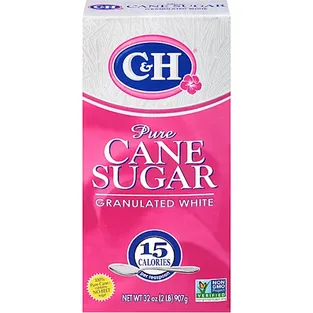 C & H Pure Cane Granulated White Sugar