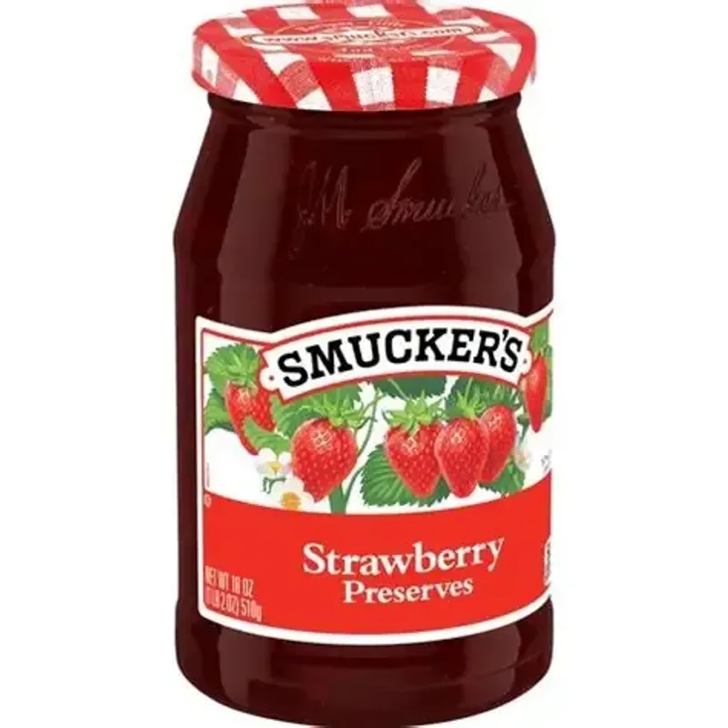 Smucker's Strawberry Preserves Jar view 1