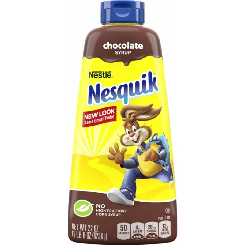 Nestle Nesquik Chocolate Syrup view 1