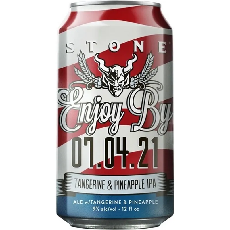 Stone Enjoy By 07.04.21 Tangerine & Pineapple IPA view 1