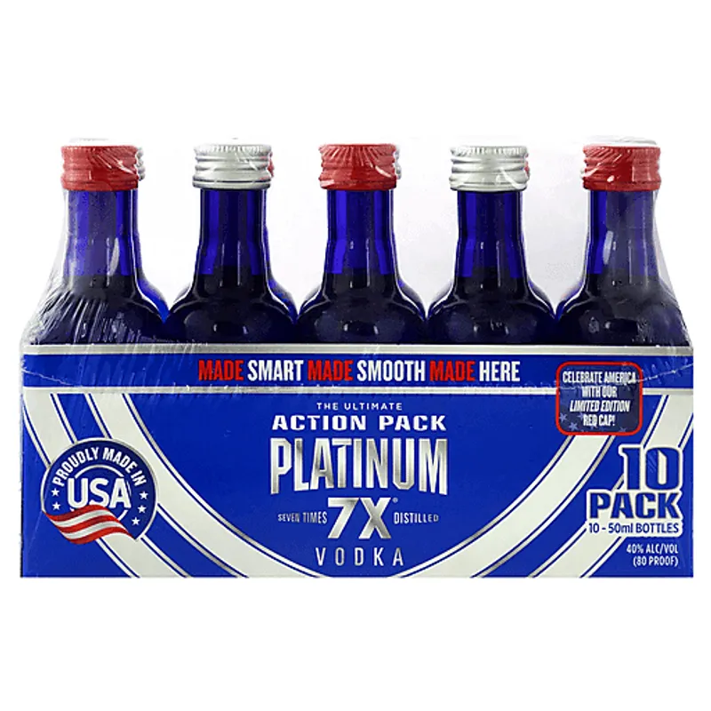 Platinum 7X Vodka view 1