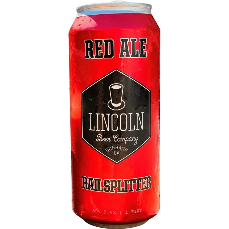 Lincoln Beer Co Railsplitter Red Ale view 1