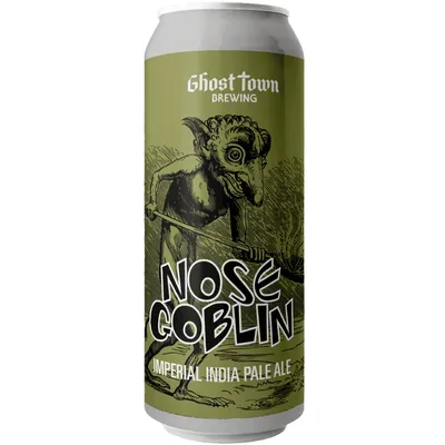 Ghost Town Brewing Nose Goblin Imperial IPA 4-Pack 64 oz cans