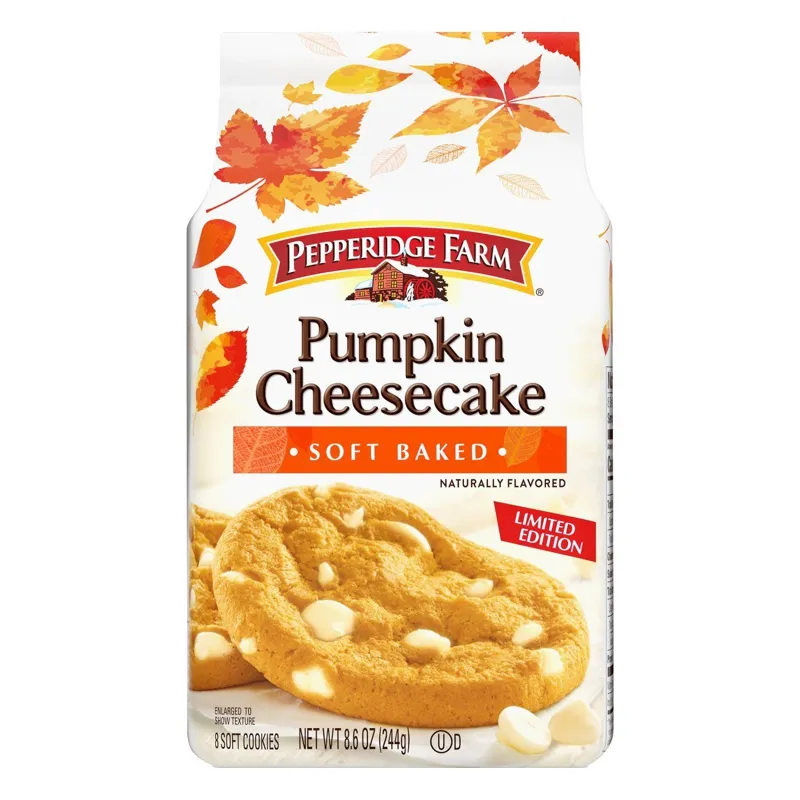 Pepperidge Farm Soft Baked Pumpkin Cheesecake Cookies view 1