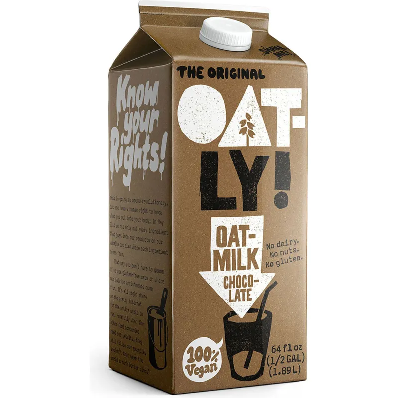Oatly! Chocolate Oat Milk view 1