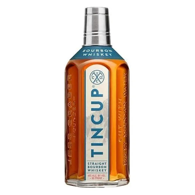 Tin Cup Straight Bourbon Whiskey view 1