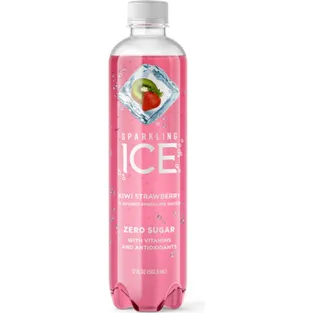 Sparkling Ice Kiwi Strawberry With Antioxidants And Vitamins