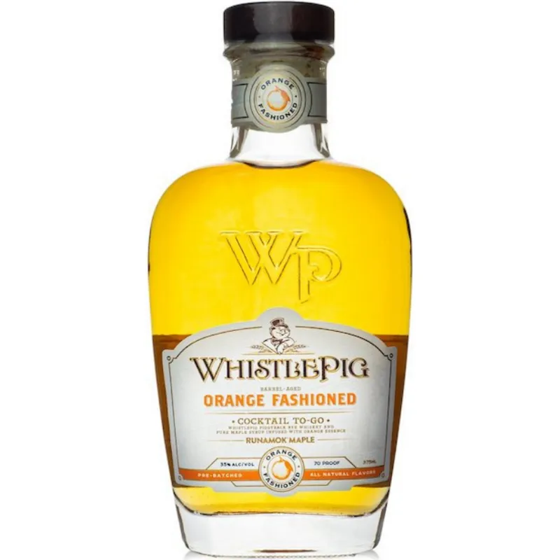 Whistlepig Orange Fashioned Cocktail To Go view 1