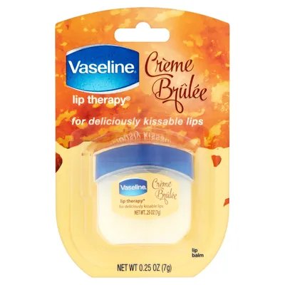 Vaseline Lip Therapy Crème Brûlée 0.25 oz Jar