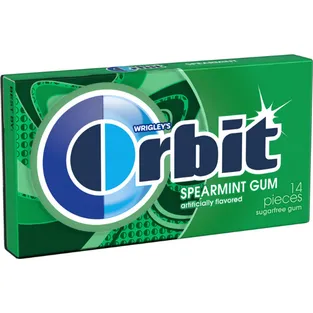 Orbit Sugarfree Gum Spearmint Box