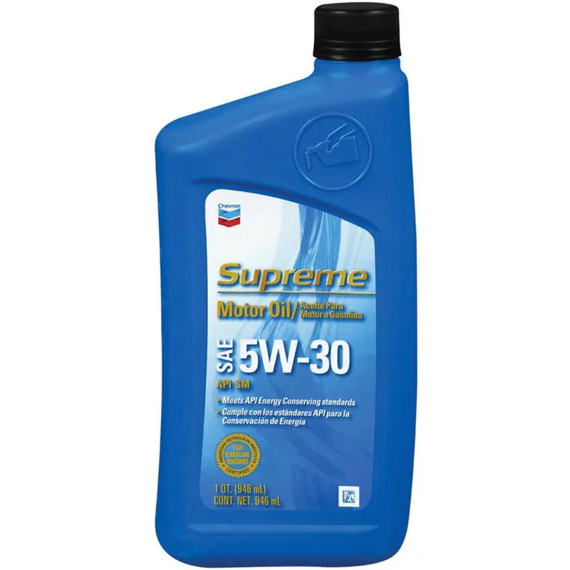 Chevron Supreme Synthetic Blend Motor Oil view 1