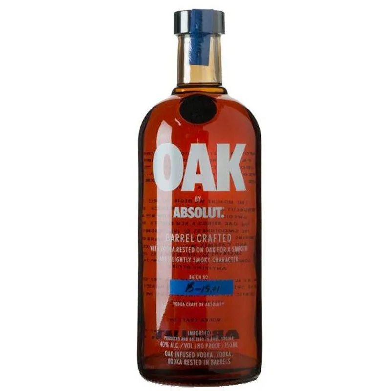 Absolut Oak Barrel Crafted Vodka view 1