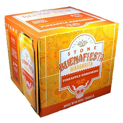 Stone BuenaFiesta Pineapple Habanero Margarita 4-pack 48 oz cans