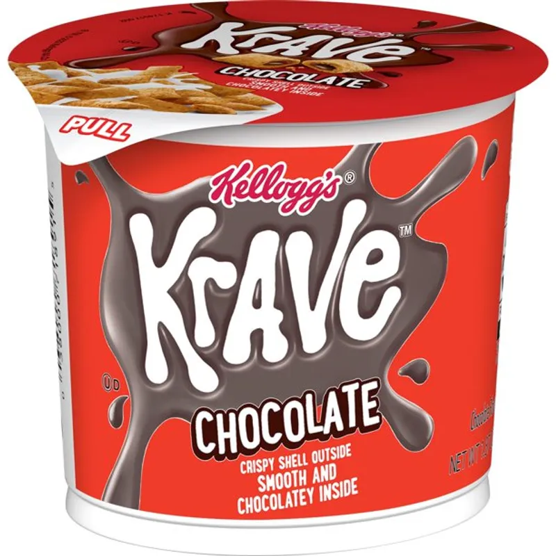 Kellogg's Krave Chocolate Breakfast Cereal view 1