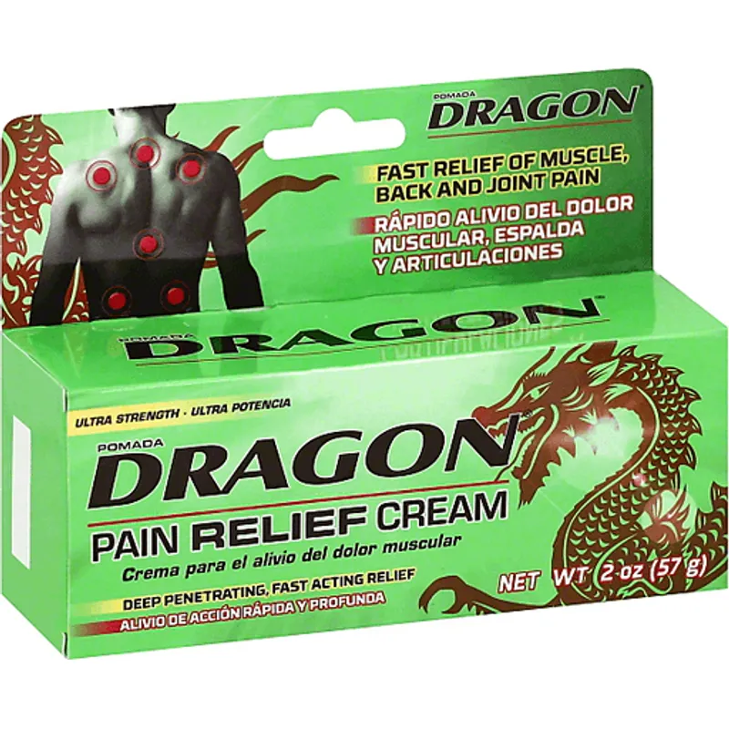 Pomada Dragon Pain Relief Cream Jar view 1