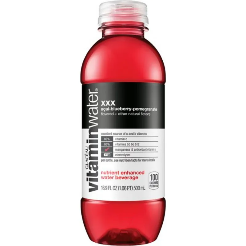 Vitaminwater XXX Açai-Blueberry-Pomegranate view 1