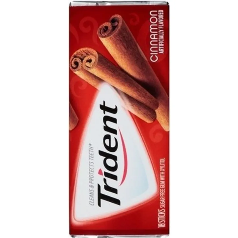 Trident Sugar Free Gum Cinnamon view 1