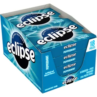 Eclipse Sugarfree Peppermint Gum