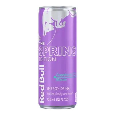 Red Bull Spring Edition Grapefruit & Blossom 12 oz Can