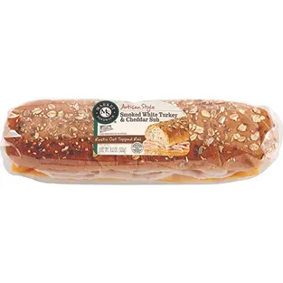 Deli Express Artisan Style Smoked White Turkey & Cheddar Sub