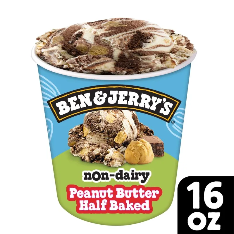 Ben & Jerry's Non-Dairy Peanut Butter Half Baked view 1