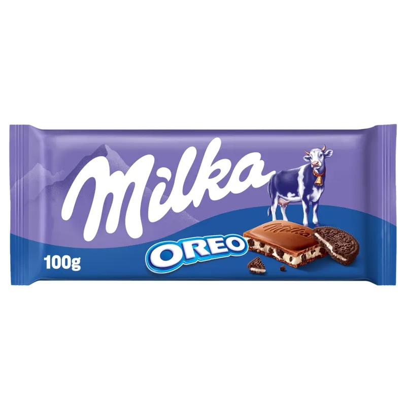 Milka Oreo Chocolate Bar view 1