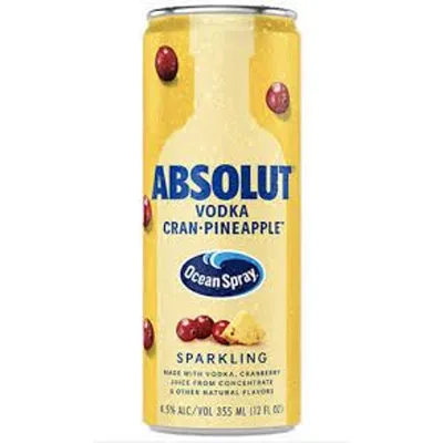 Absolut Vodka Cran-Pineapple 355ml