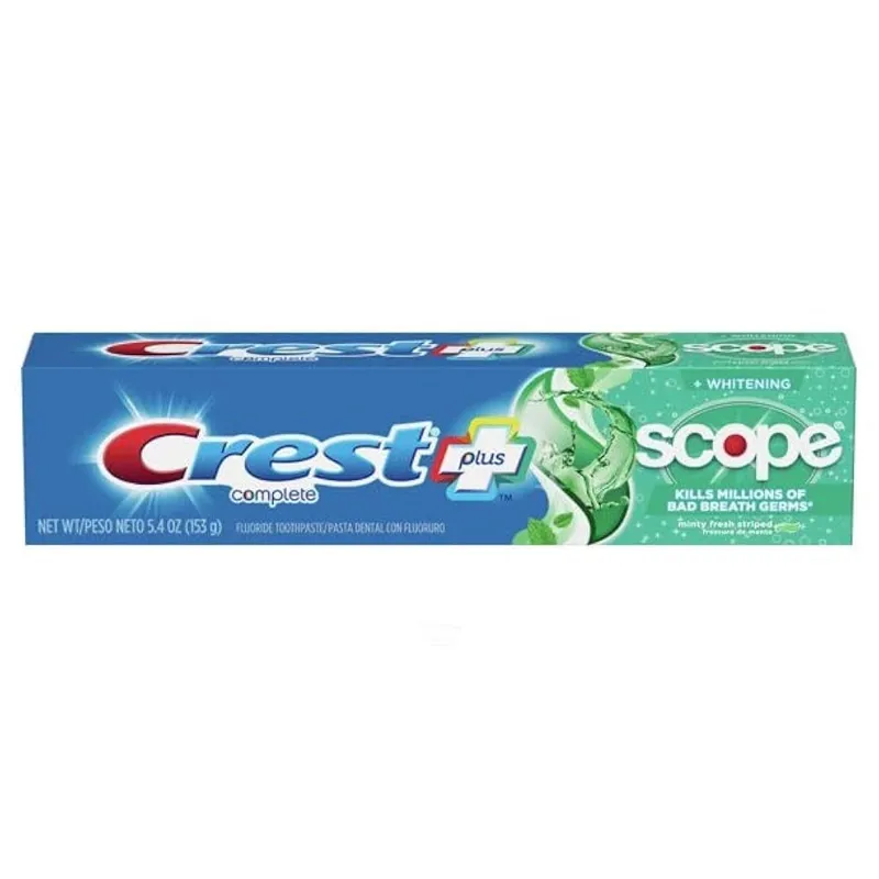 Crest Complete Plus Scope Minty Fresh Striped Toothpaste view 1