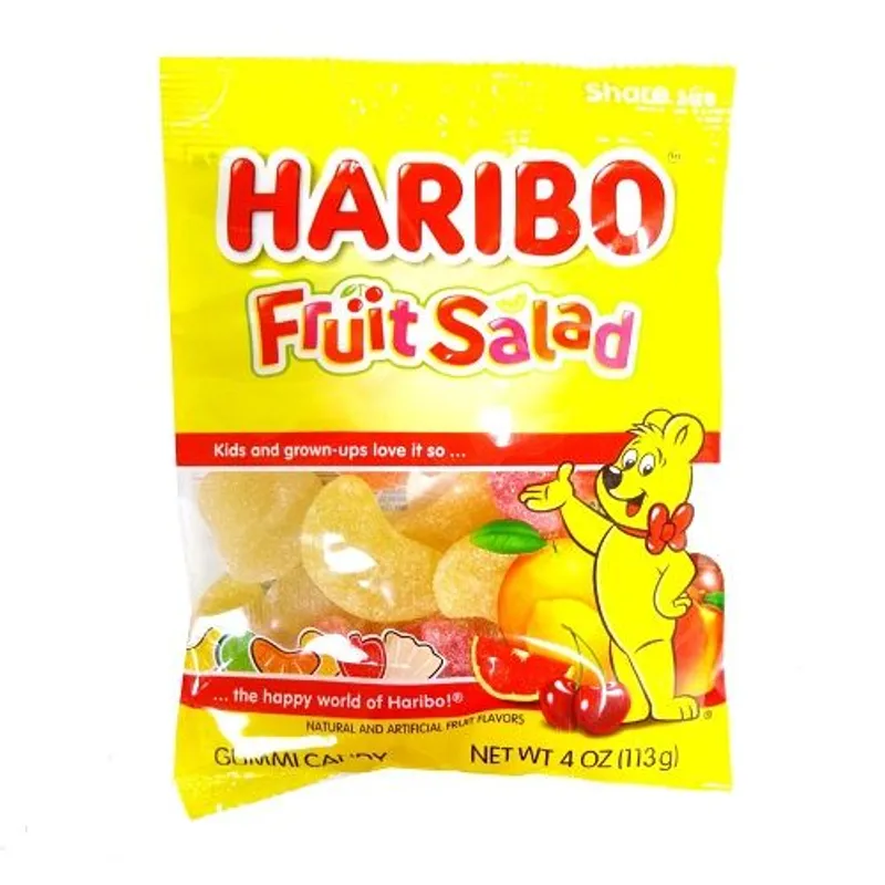 Haribo Fruit Salad Gummi Candy view 1
