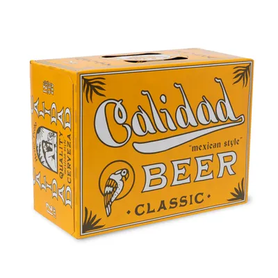 Calidad Classic Mexican Style Lager 12pk 12oz cans