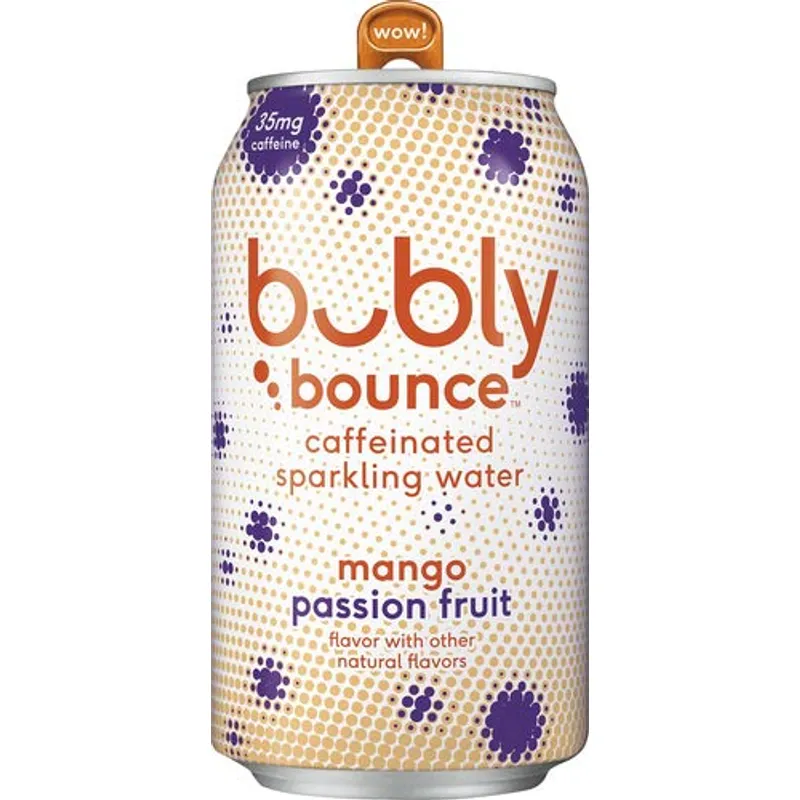 Bubly Bounce Mango Passion Fruit Sparkling Water view 1