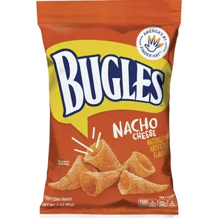 Bugles Crispy Corn Snacks Nacho Cheese