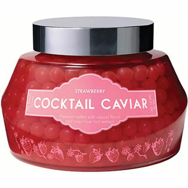 Boba Pops Cocktail Caviar Strawberry view 1