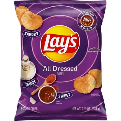 Lay's All Dressed Sweet Chips 2.5 oz Bag