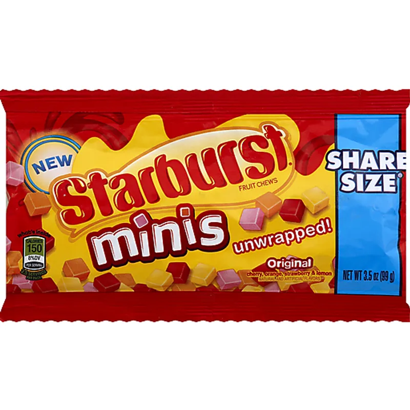 Starburst Minis Original Fruit Chews view 1