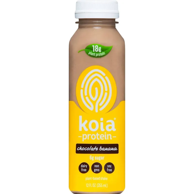 Koia Chocolate Banana Plant-Based Protein Shake view 1
