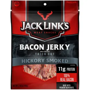 Jack Links Thick Cut Hickory Smoked Bacon Jerky