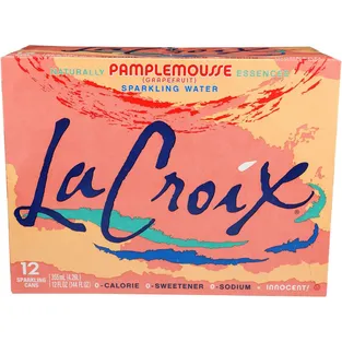 La Croix Pamplemousse Pink Grapefruit