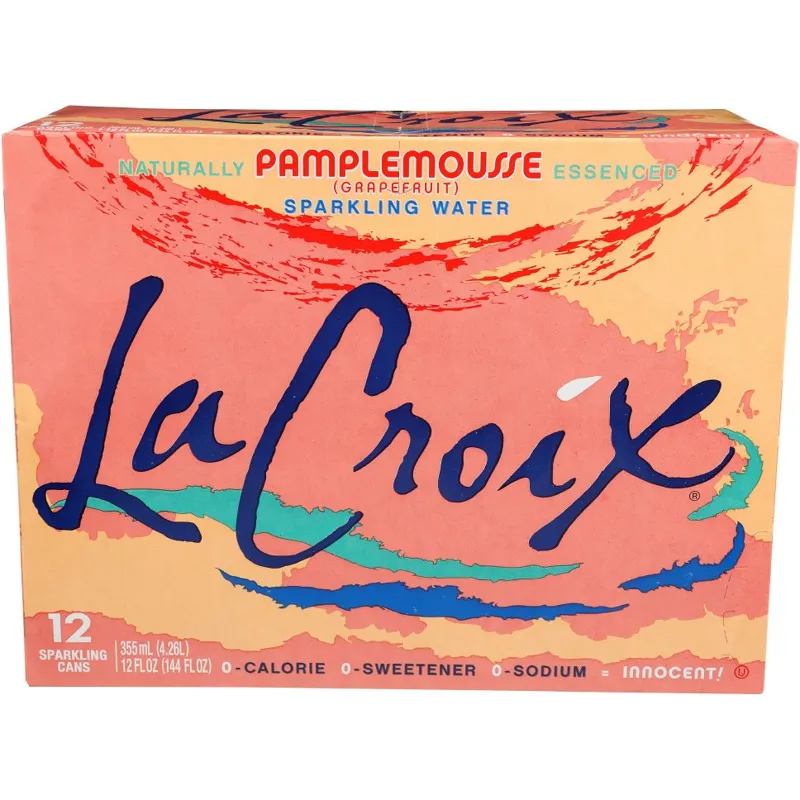 La Croix Pamplemousse Pink Grapefruit view 1
