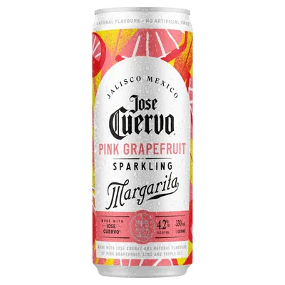 Jose Cuervo Sparkling Pink Lemonade Margarita 355 mL Can