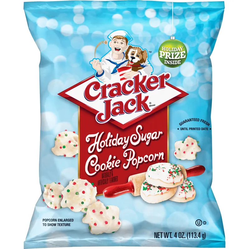 Cracker Jack Holiday Sugar Cookie Popcorn view 1